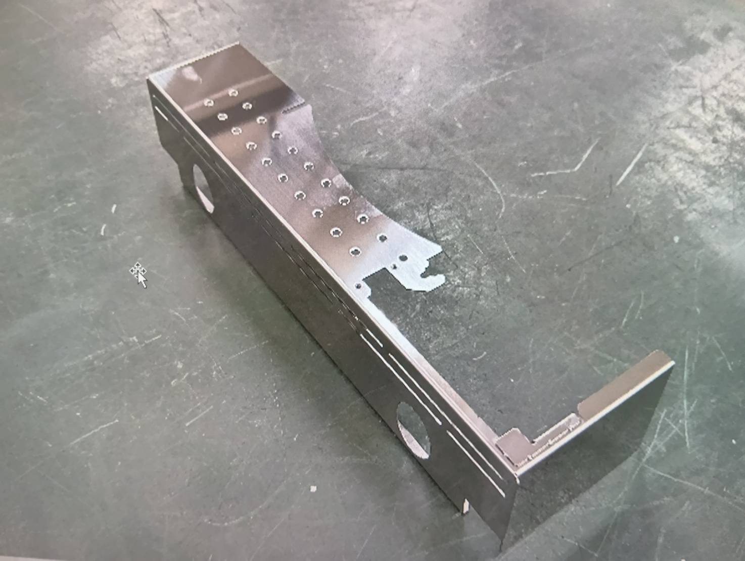 半導体製造装置用金属部品精密板金加工製品